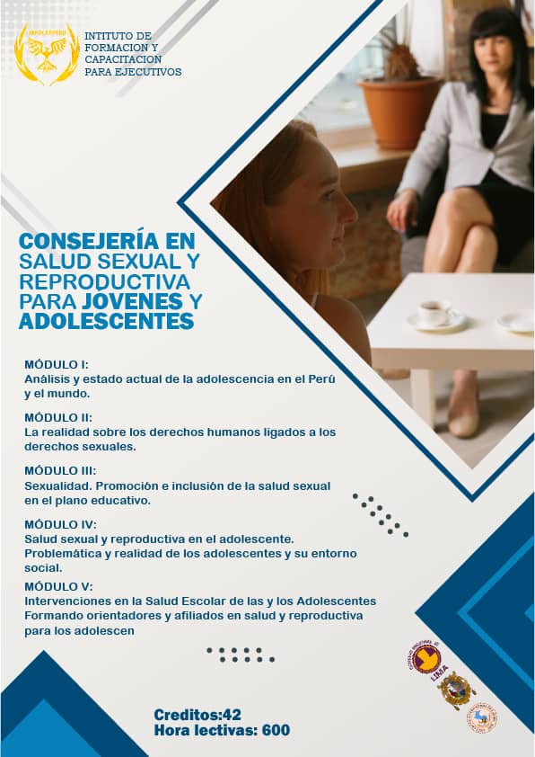 CONSEJERÍA EN SALUD SEXUAL Y REPRODUCTIVA PARA JÓVENES Y ADOLESCENTES-100