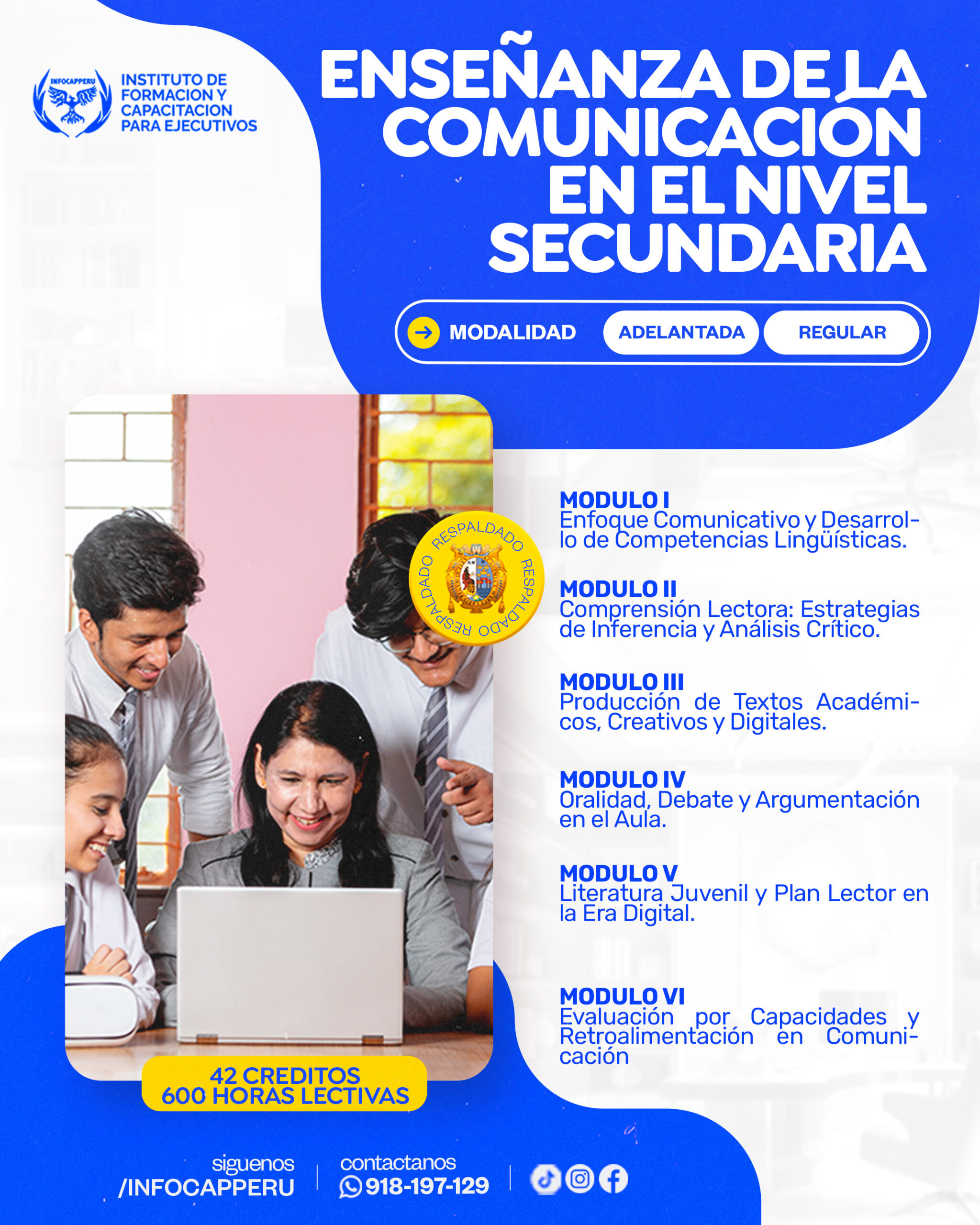 ENSEÑANZA DE LA COMUNICACIÓN EN EL NIVEL SECUNDARIA@2x