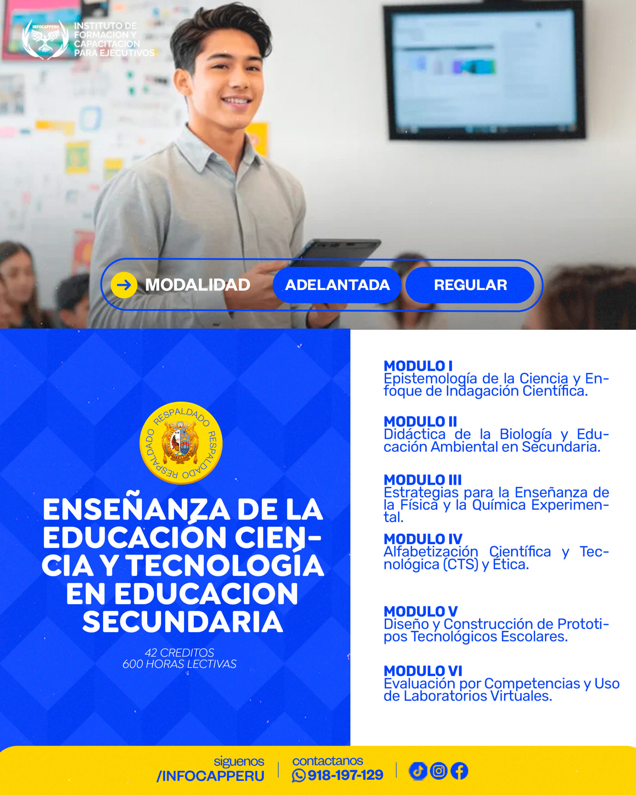 ENSEÑANZA DE LA EDUCACIÓN CIENCIA Y TECNOLOGÍA EN EDUCACION SECUNDARIA@2x